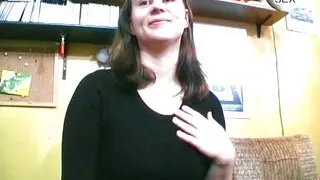 Chubby German chick making a dude cum with her amazing BJ skills