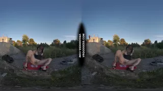 Risky Public Masturbating Hot Girl Brille Gets Caught By Tourists Gets Her Period finished at home