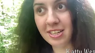 Teen Walk in a Park, Pee and a Little Dirty Talk