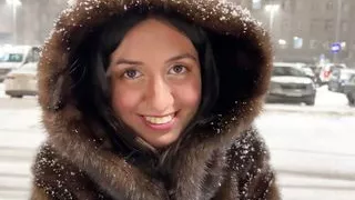 Gopnik Picked up a Mercenary Bitch, Fucked in a Hotel Room and Finished off His Whole Face