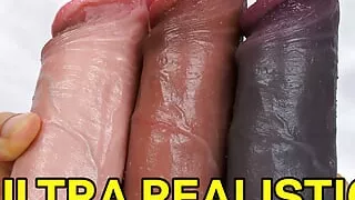 Ultra realistic big dildos handcrafted by miss Michelle