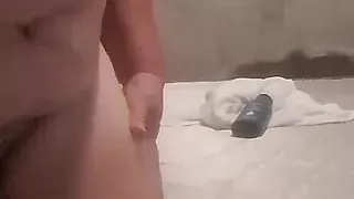 Getting out of the shower made me want a big, hard cock