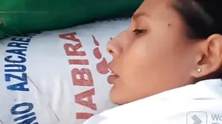 Teen Latina Fucked in Doggy Style Outdoor - Get It Out of My Ass! It Hurts!