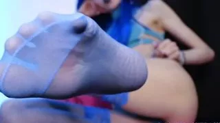 Worship and Sniff My Blue Feet