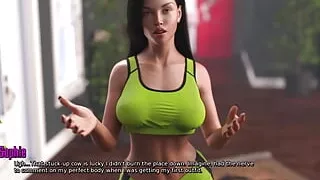 Life in Santa County 16 Sophie Had to Put in a Xtra Large but Plug Without Lube