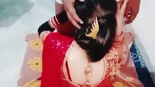 Newly bhabhi red colour saree hardcore sex