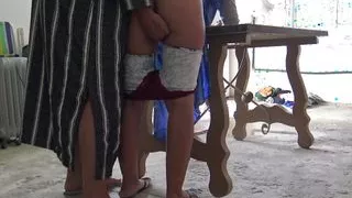 Turkish Muslim Fucks His Sister-In-Law And Licks His Cum From Her Pussy