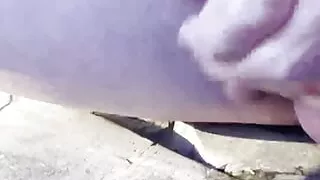 Kitty Cums at Bar Island