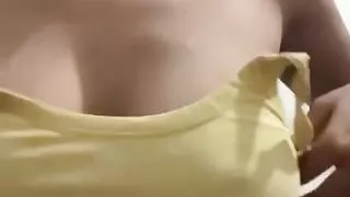Desi Girl removing bra