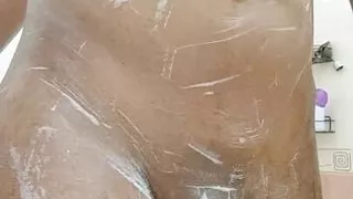 Weekend morning shaving time