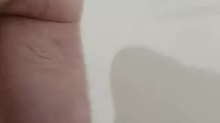 Oiling up my ass and teasing myself