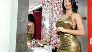 Charming Tranny Estela Duarte Seeks Solo Pleasure Through The Machine
