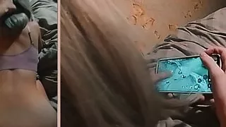 Girl Gets Fucked While Playing MOBILE LEGENDS