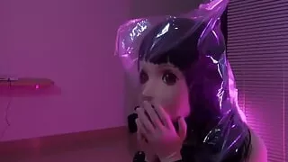 Head Cover Doll Training