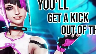 Juri's foot Job