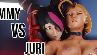 Cammy vs Juri