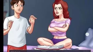 Summertime Saga - Tried To Put Baby Inside Becca's Step Mom - Animated Porn
