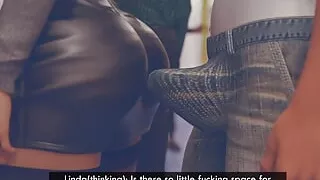 Dobermans Linda Episode 04 Tasty Hot Whore Swallowing Cum on the Subway Train Unfaithful Whore Fucking Hard Intense Tasty Sex