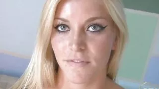 Blonde Babe Is in Playful Mood and Her Toy Is Ready to Help Her Cum