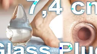 XL Glass Plug Orgasms ???? Handsfree