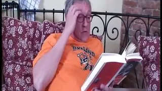 Astonishing German blonde eats cum after doggystyle sex