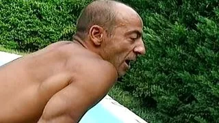 Outdoor threesome with two stunning French blondes