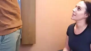 Finishing a day of interviews with a disappointing little dick