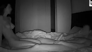 Hacked camera! Real cheating with 18 year old teen with natural tits!