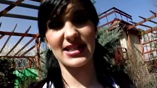 Sandra Black excites having two cocks around one in her ass