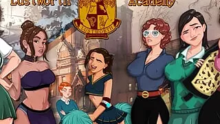 "Bully" Part 3. Prof. shows her ass and pussy, night fucking.