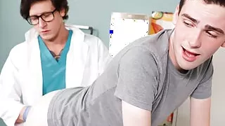 Naughty Twink Myott Hunter Tricks His Doctor To Penetrate His Tight Asshole - Doctor Tapes