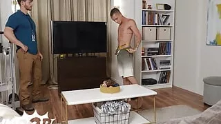 Handsome Tech Finn Harding Fucks The Cum Out Off Skinny Twink Theo Brady - TWINKPOP