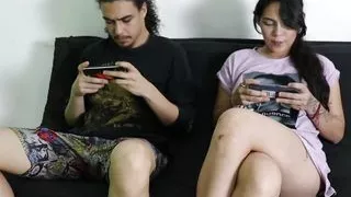 Doing My Best to Get My Stepbrother to Fuck Me with His Big Cock