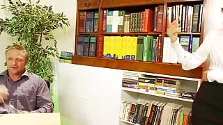 Lou Charmelle an uninhibited brunette woman gets her pussy