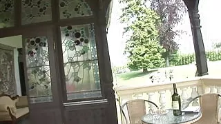 Sexual threesome Simone Style a slut gets both holes filled