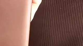 My roommate a MILF with golden hair gets her first anal