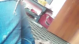 Hot dad masturbating hard