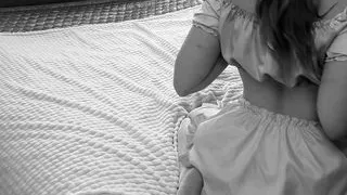 A Young Chick Seductively Stood up Doggy Style and Experienced a Thrill