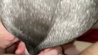 Little college chick sucking boyfriend and swallowing all his hot cum