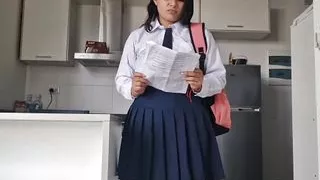 My stepsister needs my help and I need her to suck my cock