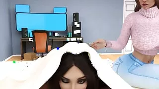 Sexbot 2 Blowjob on the sly