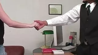 A Very Horny Blonde Tells Her Doctor Her Problems and Then Takes His BBC Anally