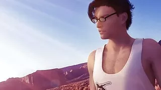 Areas Of Gray DAYzero - Part 9 - Horny Babe Sloppy Blowjob By LoveSkySanX