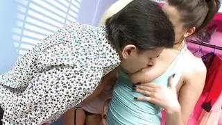 Threesome with Sasha Rose and Sensual Jane are whores get