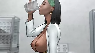 Fucking My stepmom's Boss Lina  (Black Ebony) - Prince of Suburbia Chapter 37