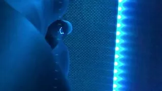 Showing off my hot tight ass and legs on shiny bodysuit and my super high heels.