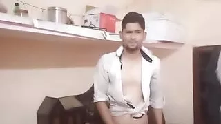 White king Crossdresser masterbating in locker room