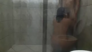 Part1 Sex In The Bathroom With A Big Couple Big Ass And Big Dick