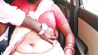 Telugu maid car sex in forest road, telugu dirty talks.