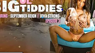 September Reign Hops On A Big Dick & Gets Her Tits Bouncing